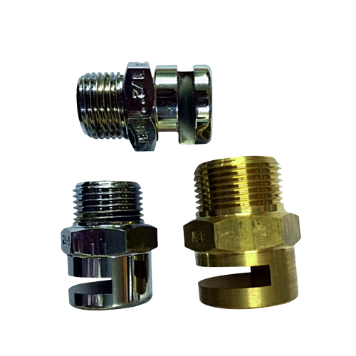 Curtain Nozzle - Brass Material, Small Cover Diameter 0.6-1.5m, Golden Color | 1 Year Warranty, Fire Application, 10-30 Grams Weight