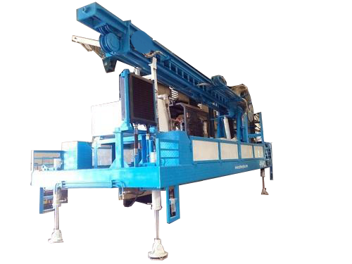 Semi-Automatic Skid Mounted Portable Water Drilling Rig Machine