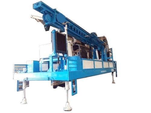 Semi-Automatic Skid Mounted Portable Water Drilling Rig Machine