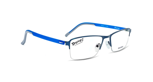 DSPEC Eyewear - DE-32033 , Stylish Blue & Grey Frame for Men and Women