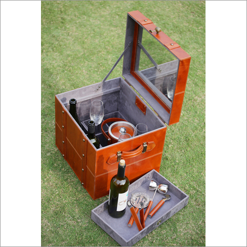Leather Portable Bar