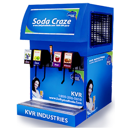 Soda Fountain Machine Shop 4+1