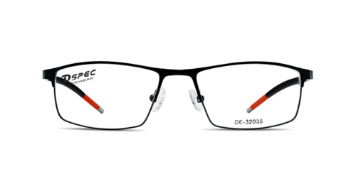 DE-32035 BLACK & RED FRAME