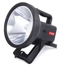 Grey Led Search Light 30w With 6000mah Lithium-ion Battery (range 2 Km.) Bis Approved