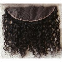 Lace Curly Frontal Human Hair, Transparent lace