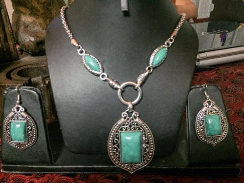GS light coloured stone sets(torquise)