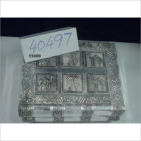 Silver Designer Aluminium Box