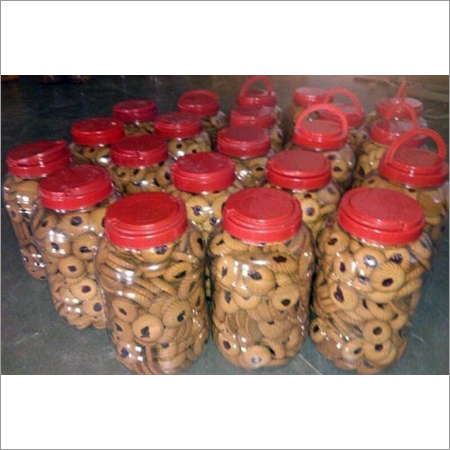 Baked Jam Cookies