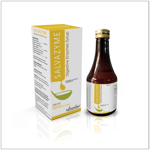 Digestive Enzyme Syrup Health Supplements