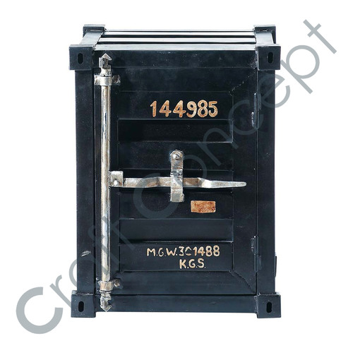 Black Metal Sofa Container No Assembly Required