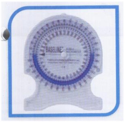Plastic Baseline Bubble Inclinometer