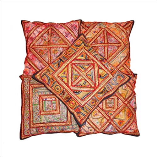 Antique Zari Work Cushion Covers Antique Zari Work Cushion Covers