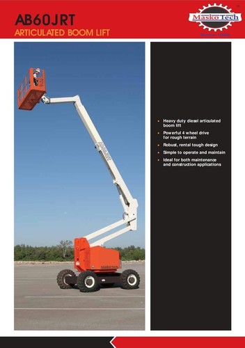 Diesel Articulated Boom Lift