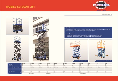 Push Around Scissor Lift