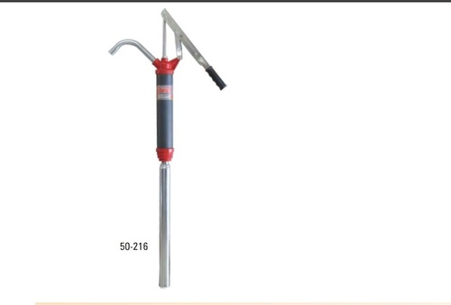Lever Pump Die Cast Head - Aluminum Steel, 1500mm, Red | Manual Operation, Fluid Transfer, Durable Design, 2L/min Flow Rate