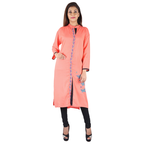 Embroidered Rayon Kurti