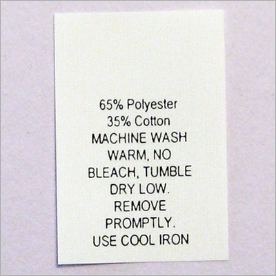 Polyester Printed Labels