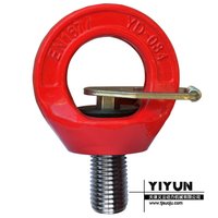 Steel Swivel Lifting Eye Bolt - Forged Alloy Steel, 6 Tonne Lifting Capacity, 30mm Height, 360â° Rotation | Easy Operation, Pivot 90â°, Swivel 180â°