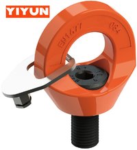 Steel Lifting Eye Bolt - Alloy Steel, 2.3 Tonne Capacity, 30mm Lifting Height | 360â° Rotation, 90â° Pivot, Four-way Breakage Protection