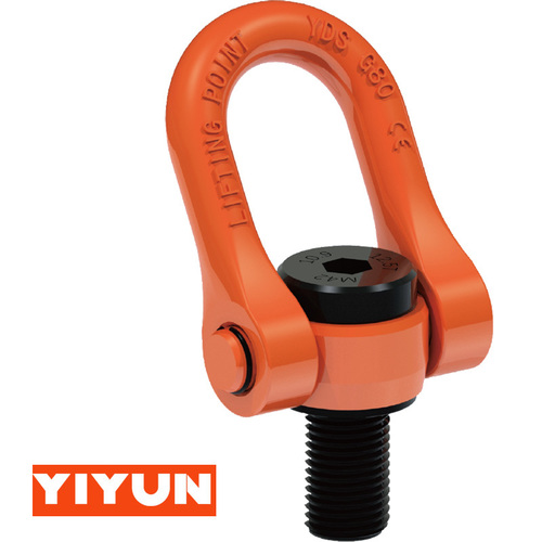 Easy To Operate Swivel Shackle Safety Hoist Ring