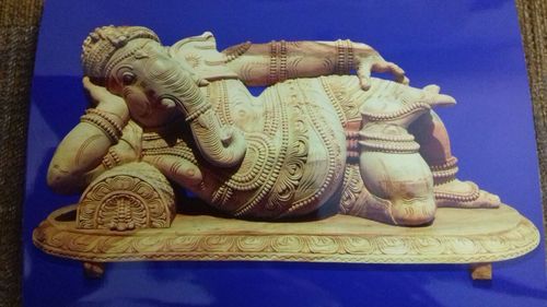 WOODEN VASTHU VINAYAGA STATUE