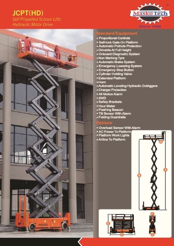 Self Propelled ELectric Scissor Lift