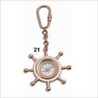 Copper Magnifying Key Chain