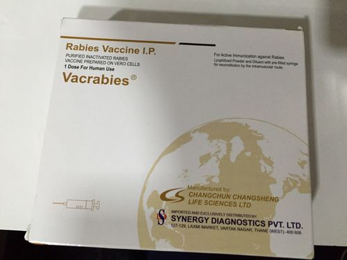 Anti Rabies Vaccine Injection