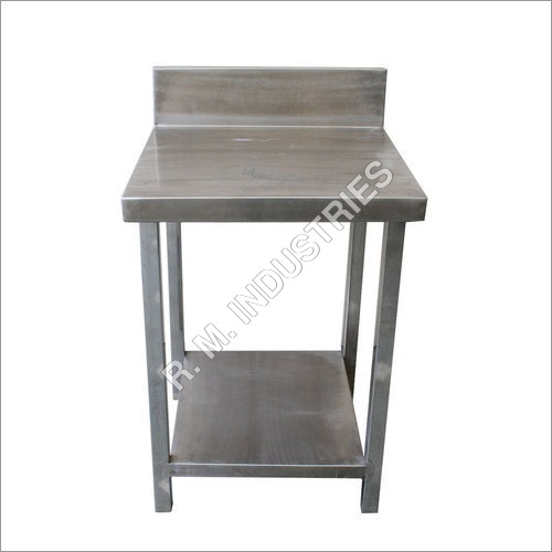 Stainless Steel Working Table - Variable Dimensions, Brushed Finish | FDA Compliant, Durable, Easy Cleaning, Stable Base