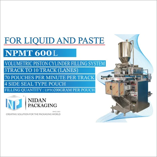 Paste Pouch Packaging Machine