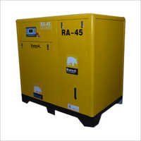 Rotary Screw Air Compressor - Electric Ac, Dimensions: 1100x1500x1300 Mm, Power: 45 Kw, Noise Level: 69 Db, Air Flow: 390 Ftâ³/min, 3-year Warranty, Lubricated Drive