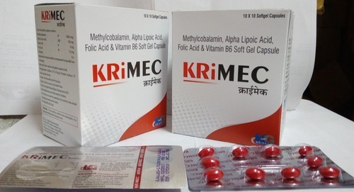 Methylcobalamin, Alpha Lipoic, B6, Folic acid capsules