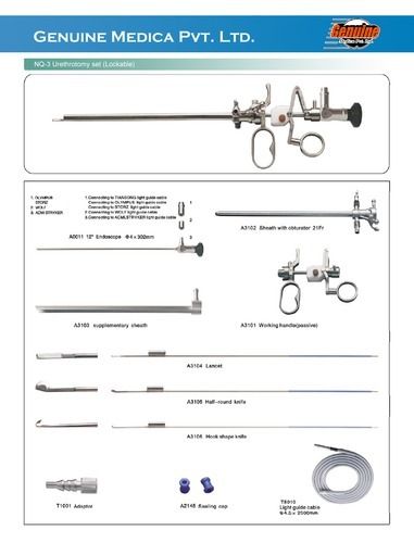 Cystoscope Resectoscope Ureteroreno Set