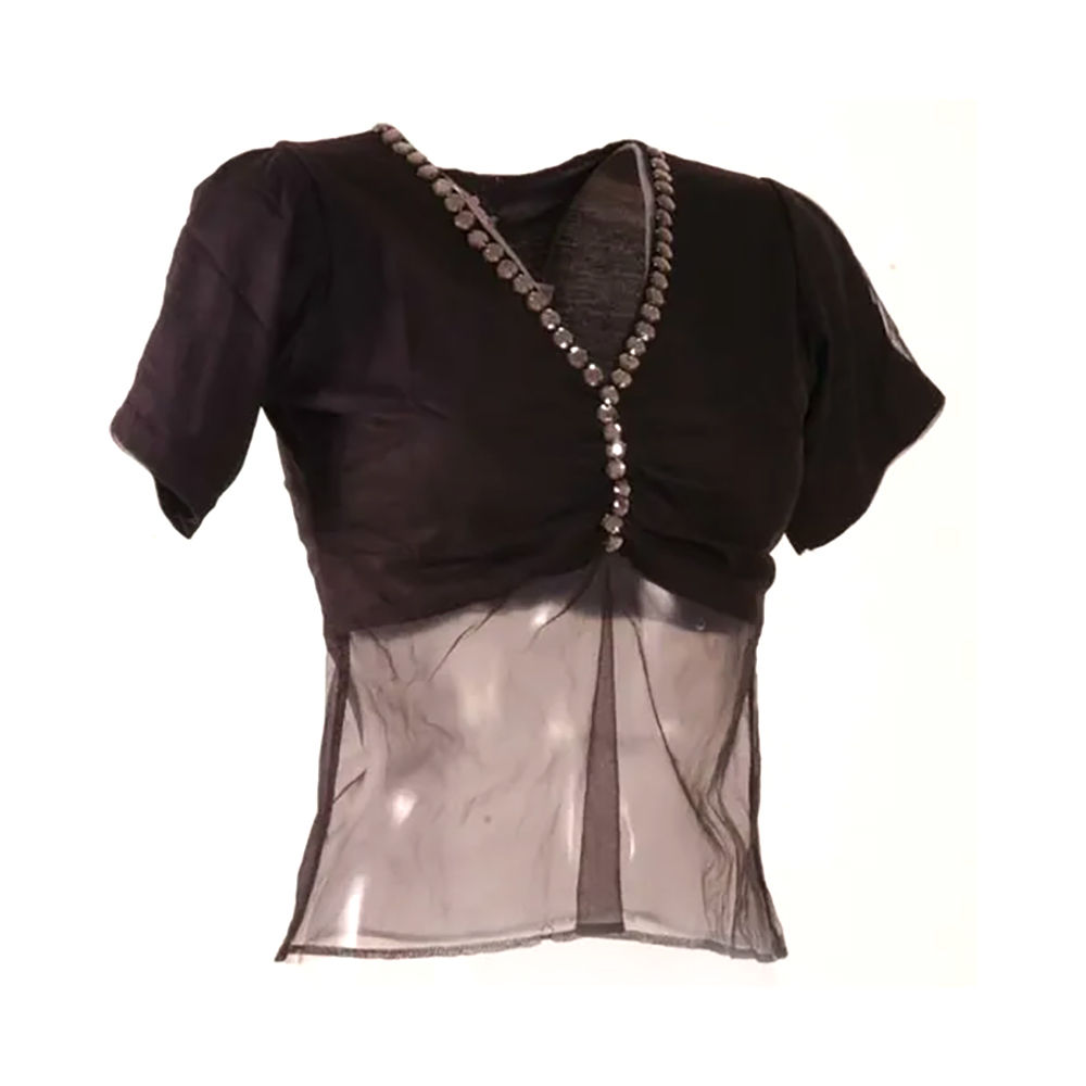 Black Belly Dance Top