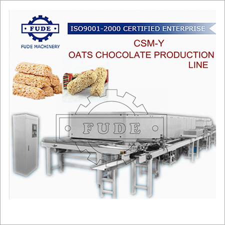 CSM-Y OATS CHOCOLATE PRODUCTION LINE By SHANGHAI FUDE MACHINERY MANUFACTURING CO., LTD.