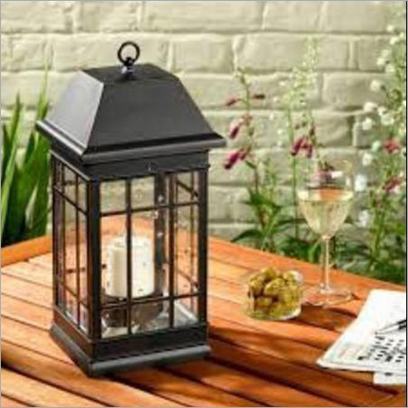 Hanging Lantern - Metal, 12x8x6 Inches, Matte Black | Ambient Lighting, Durable Material, Elegant Design, Energy Efficient, Weather Resistant