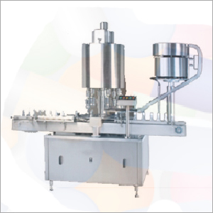 Automatic Screw Capping Machine - Steel, 1-6 Head Variants | Adjustable Sealing Pressure, Suitable for Various Bottle Sizes