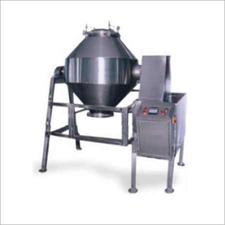 Silver Double Cone Blender Machine