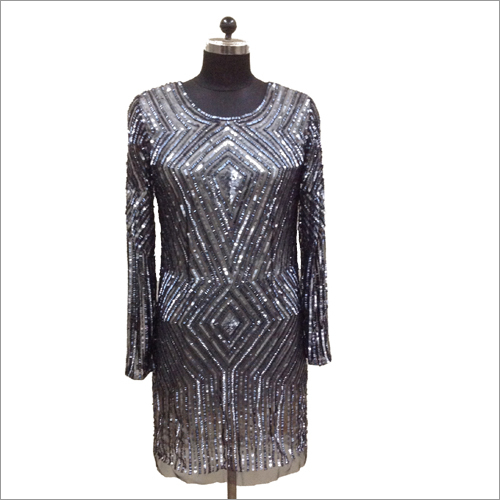 Grey Party Dress