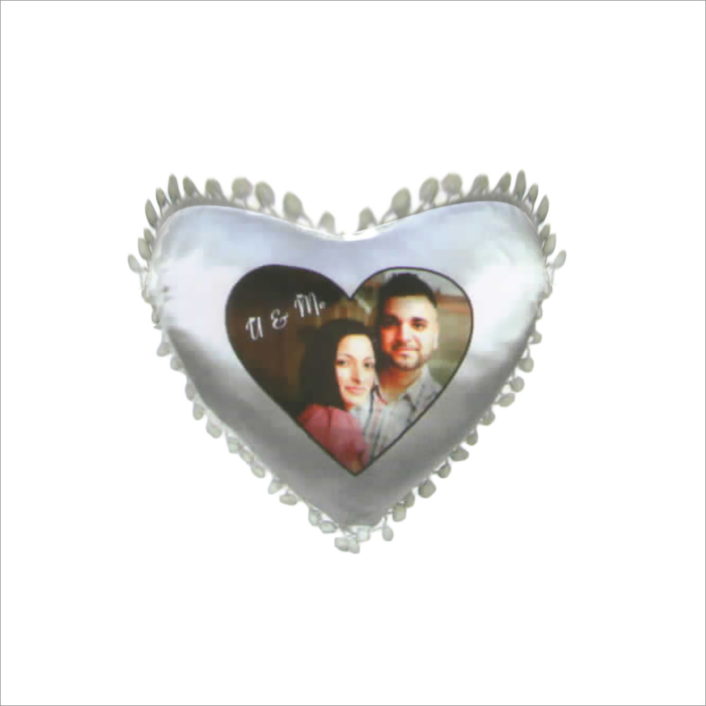 Heart Satin Pillow
