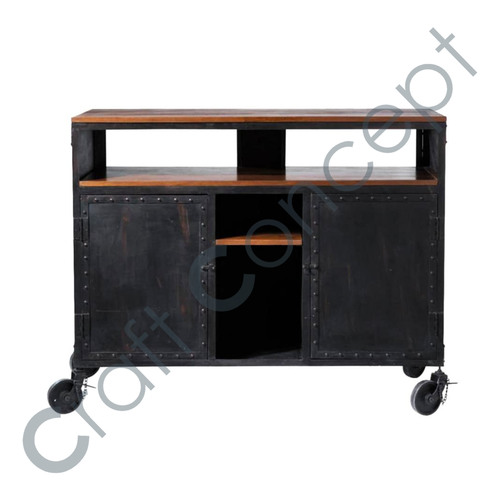 Black Metal Cabinet With Casters No Assembly Required