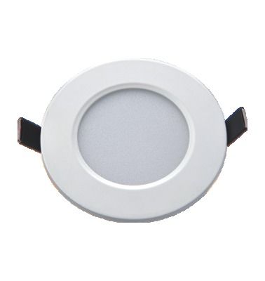 White Led Backlit Panel 6W Round