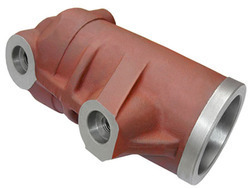 Hyd. Lift Ram Cylinder - Cast Iron, 80mm Bore, Flange Mount | Durable, Reliable, Precision Engineered, Painted Finish