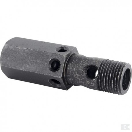 Hyd. Lift Relief Valve Assy - Steel, 75x25x25 mm, 250 Bar, 1/2 NPT Thread | Pressure Relief, Hydraulic Control, Durable Design, Easy Installation