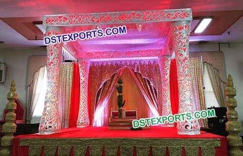Indian Wedding Ceremony Mandap