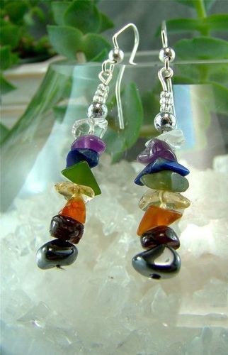 7 Chakras Beaded Earrings