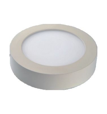 White Led Surface Mounted Panel 18w Round