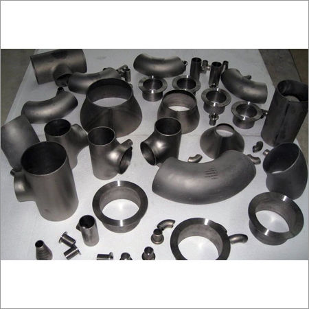 Silver Titanium Pipe Fittings