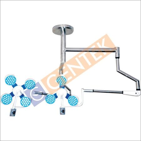 LED OT Light Ceiling Double Dome 4+3 Reflector