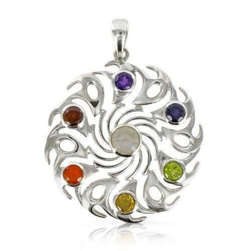 Chakra Vortex Necklace Pendant